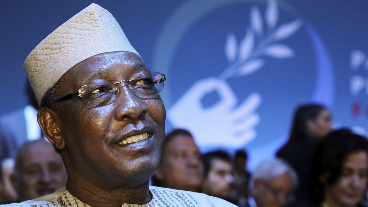 Znovuzvolený čadský prezident je po smrti